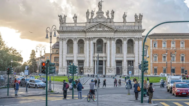 La basilica di San Giovanni in Laterano